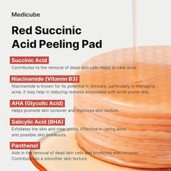 Medicube - Red Succinic Acid Peeling Pad