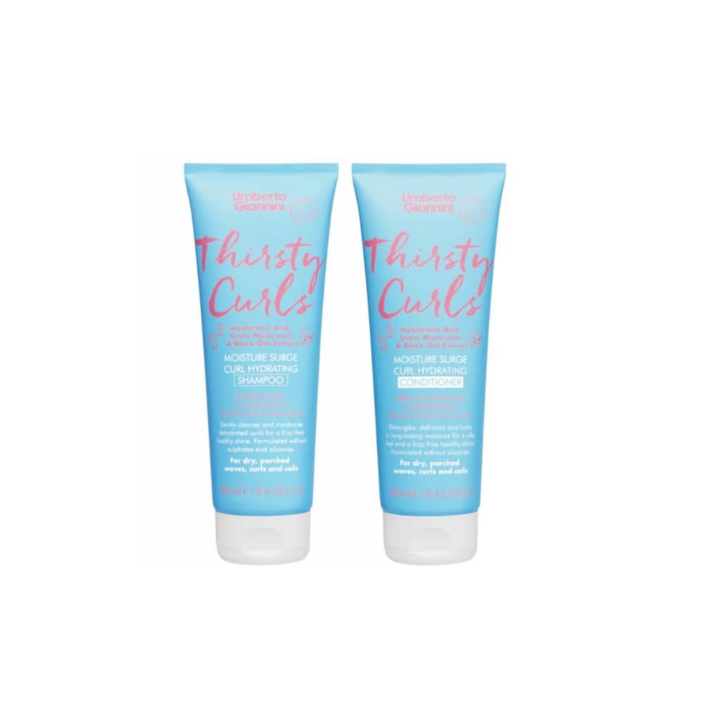 Umberto Giannini Thirsty Curls Shampoo and Conditioner Duo
