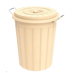 Cosmoplast Round Plastic Drum with Lid 80L