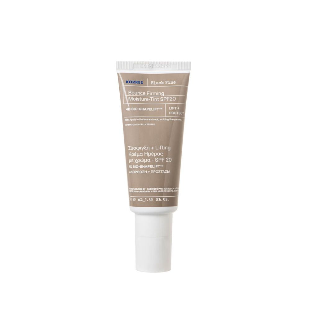 KORRES Black Pine 4D BioShapeLiftโข Bounce Firming Tinted Moisturiser SPF20 - 40ml