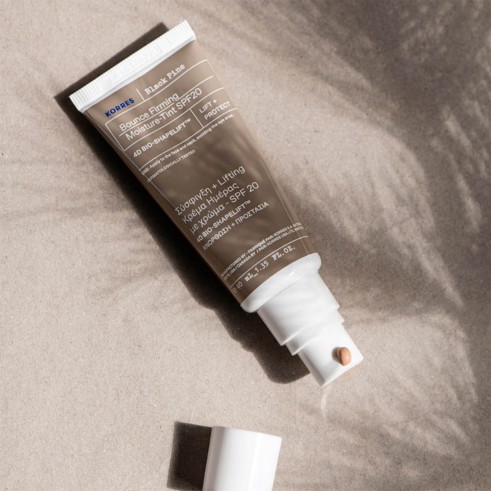 KORRES Black Pine 4D BioShapeLiftโข Bounce Firming Tinted Moisturiser SPF20 - 40ml