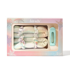 Kitsch Hair Hero XL Satin Heatless Styling & Flat Lay Claw 4-Piece Set - Aura