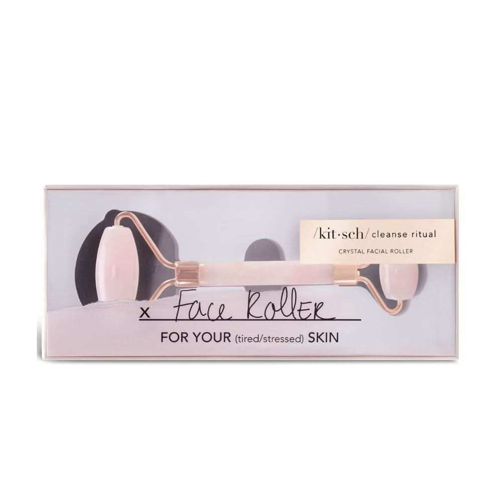 Kitsch Crystal Facial Roller - Rose Quartz