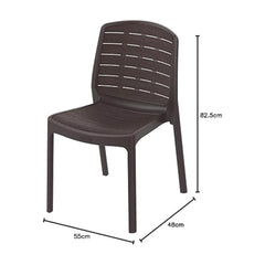 Cosmoplast Cedargrain Armless Chair