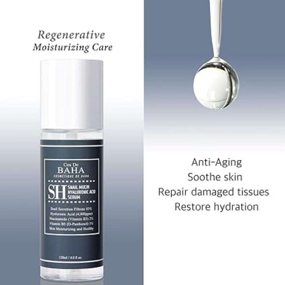 Cos De BAHA - SH Snail Mucin Hyaluronic Acid Serum
