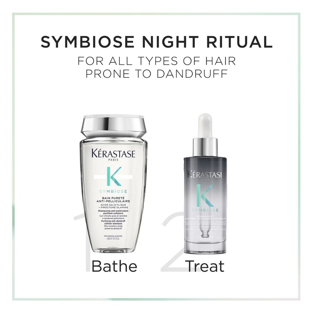 KΓ©rastase Symbiose - Anti-Dandruff Haircare Night Duo for Sensitive and Oily Scalps