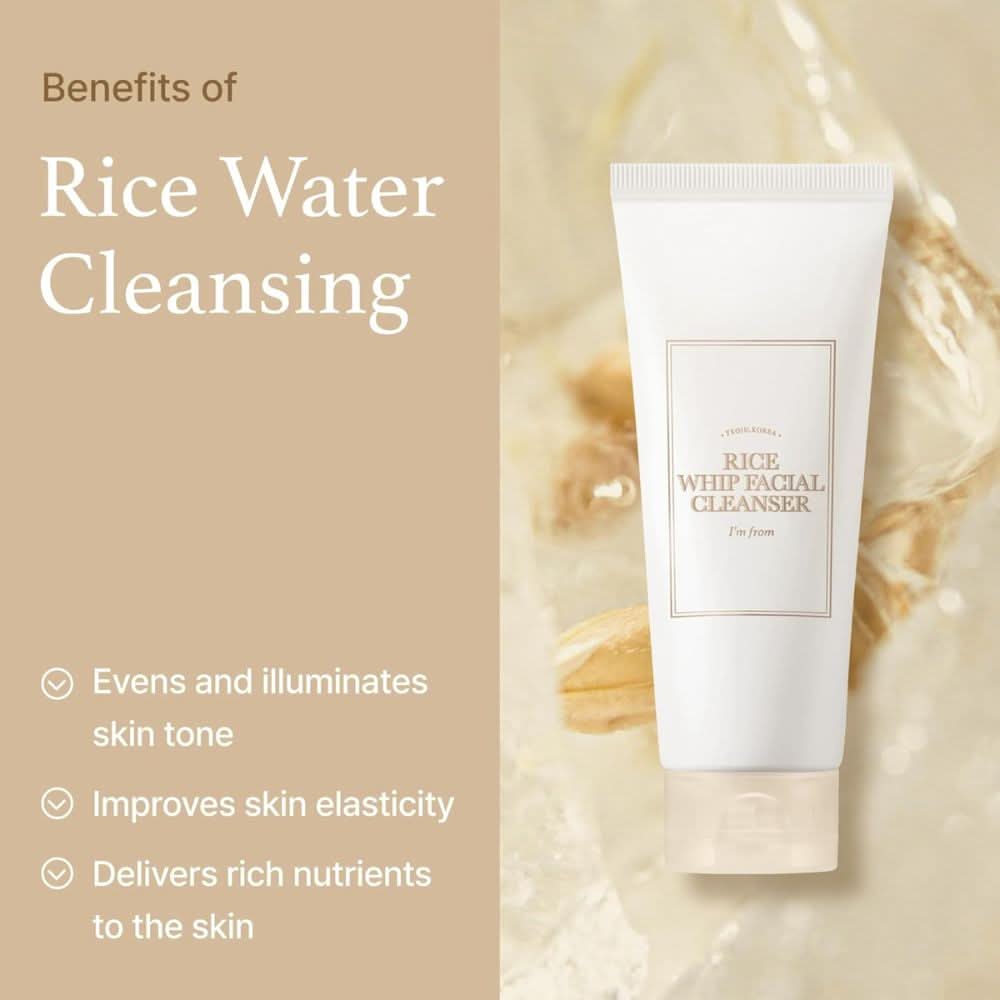 I'm from - Rice Whip Facial Cleanser