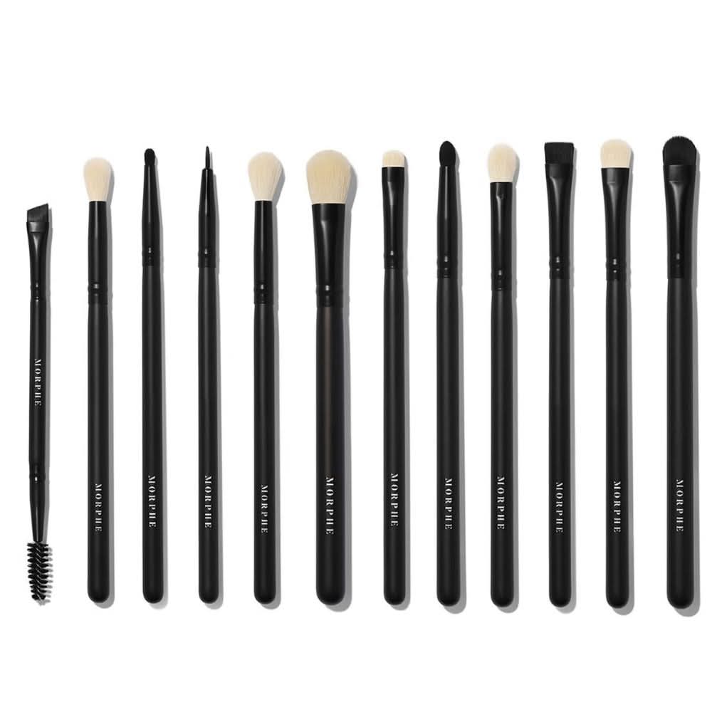 Morphe Eye Obsessed 12-Piece Eye Brush Collection + Bag