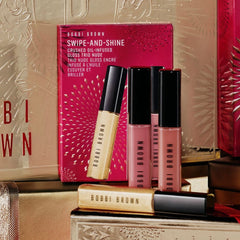 Bobbi brown Swipe-and-Shine Crushed Oil-Infused Gloss Trio - Nude