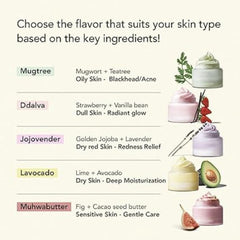 WHIPPED - Vegan Pack Cleanser Jumbo - 5 Types