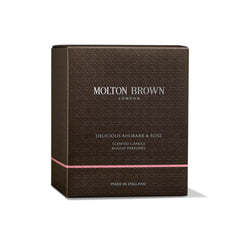 Molton Brown Delicious Rhubarb and Rose Signature Scented Single Wick Candle 190g