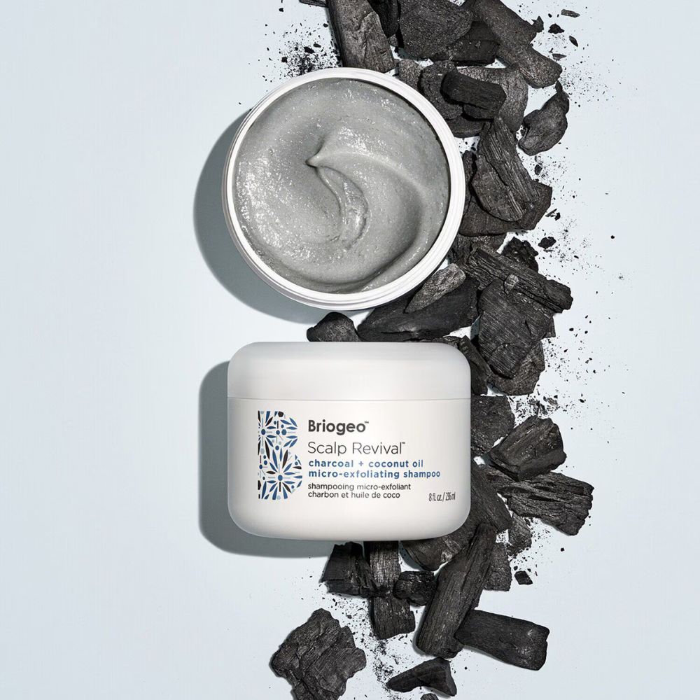 BRIOGEO Scalp Revivalβ’ Charcoal + Coconut Oil Micro-exfoliating Shampoo