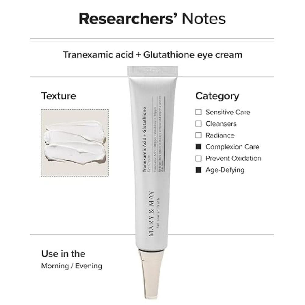 Mary&May - Tranexamic Acid + Glutathione Eye Cream