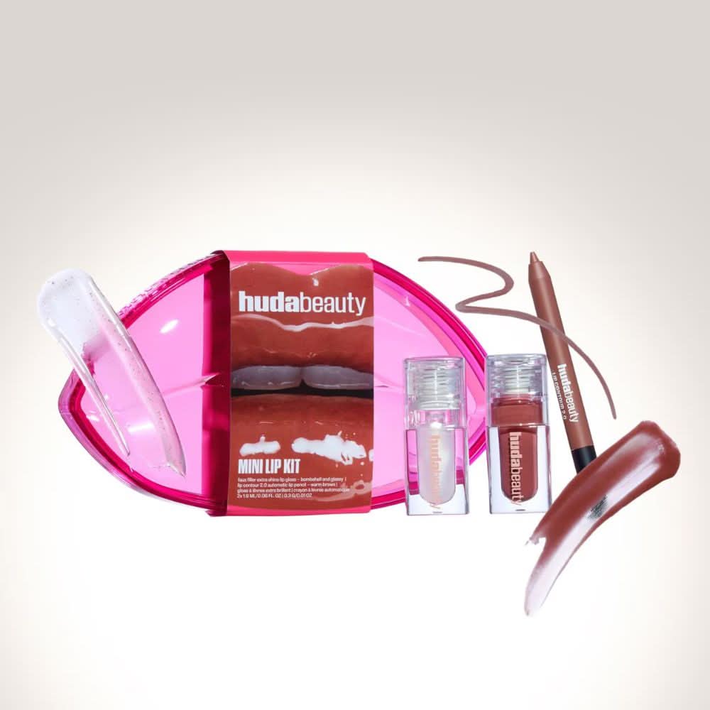 HUDA BEAUTY Habibti Mini Lip Kit 2025