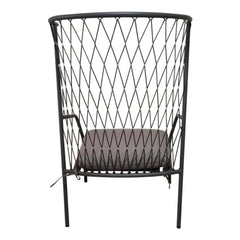 Aluminum Rope Chair W/Cushion Icon (88 x 84 x 125 cm) 1-Seater