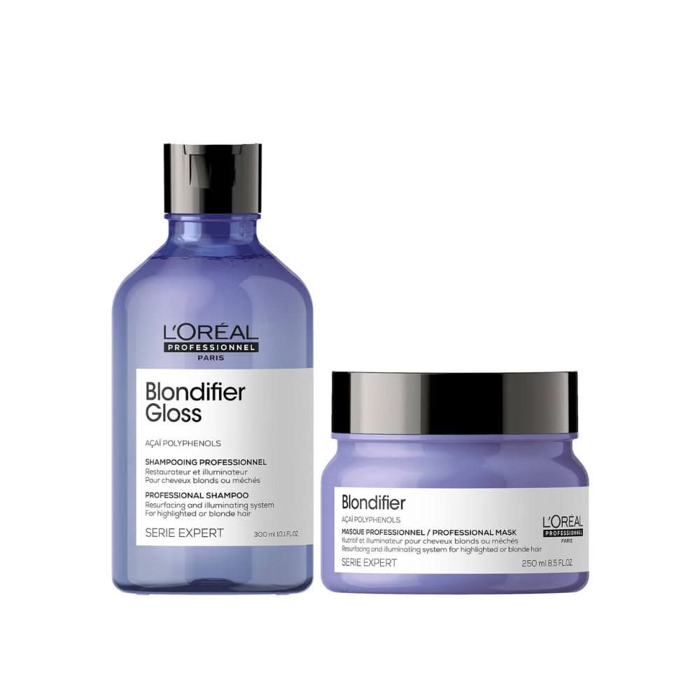 L'Orรฉal Professionnel Serie Expert Blondifier Gloss Shampoo and Masque Duo