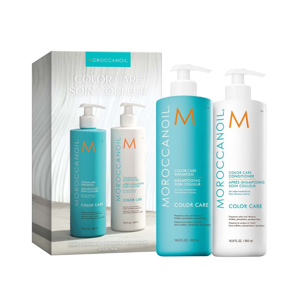 شامبو وبلسم موركان أويل للعناية بالألوان 500 مل