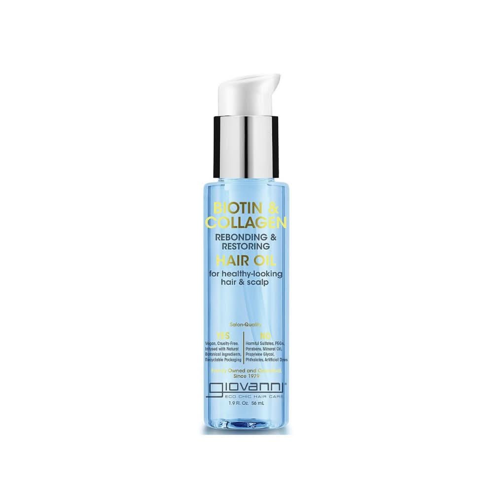 Giovanni Biotin & Collagen Rebond and Restore Hair Oil 56ml