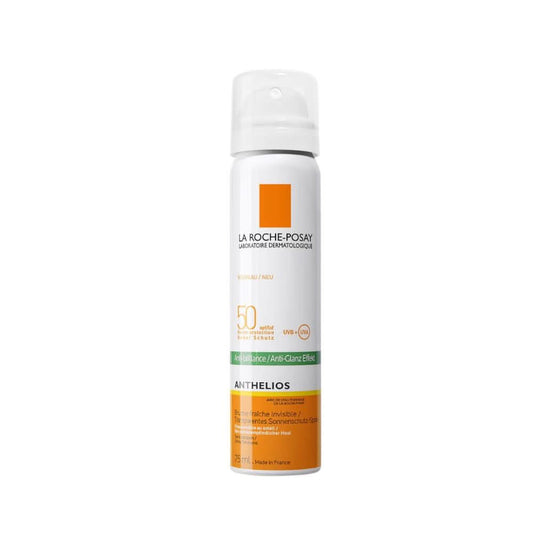 بخاخ الوجه لاروش بوزيه أنثيليوس المضاد للمعان والواقي من الشمس غير المرئي بعامل حماية SPF50+، 75 مل
