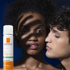بخاخ الوجه لاروش بوزيه أنثيليوس المضاد للمعان والواقي من الشمس غير المرئي بعامل حماية SPF50+، 75 مل