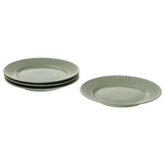 IKEA STRIMMIG Plate, stoneware blue, 27 cm