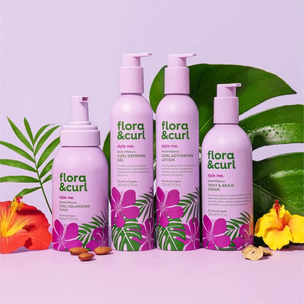Flora & Curl Sweet Hibiscus Curl Activating Lotion 300ml