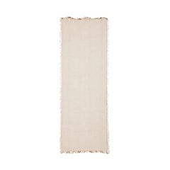 Atmosphera Cotton Polyester Mix Striped Seat Mattress (Cinnamon, 180 x 4 x 60 cm)