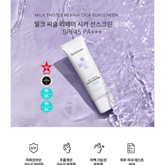 BANOBAGI - Milk Thistle Repair Cica Sunscreen Plus