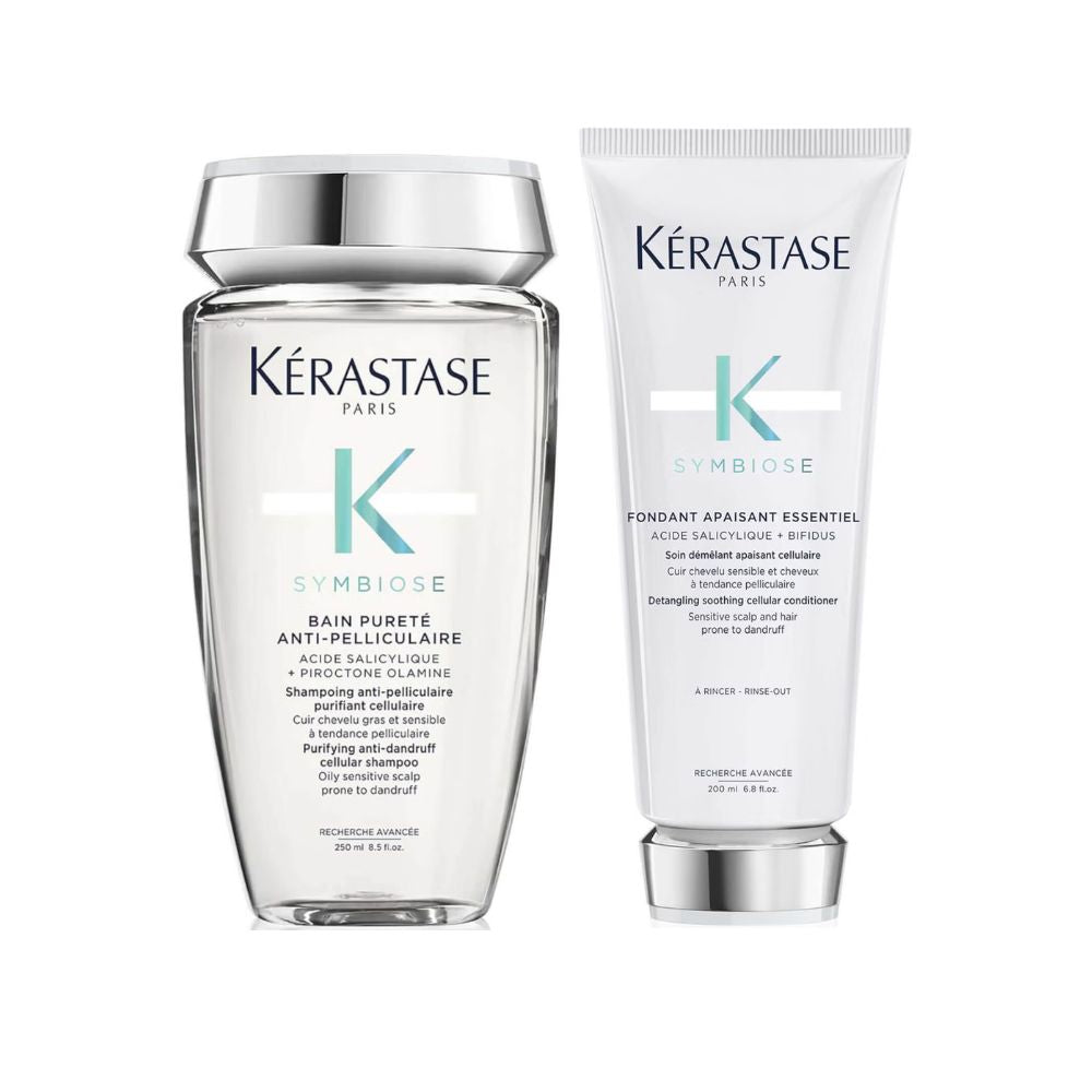 KΓ©rastase Symbiose Anti-Dandruff Cleanse and Condition Duo for Oily Scalps