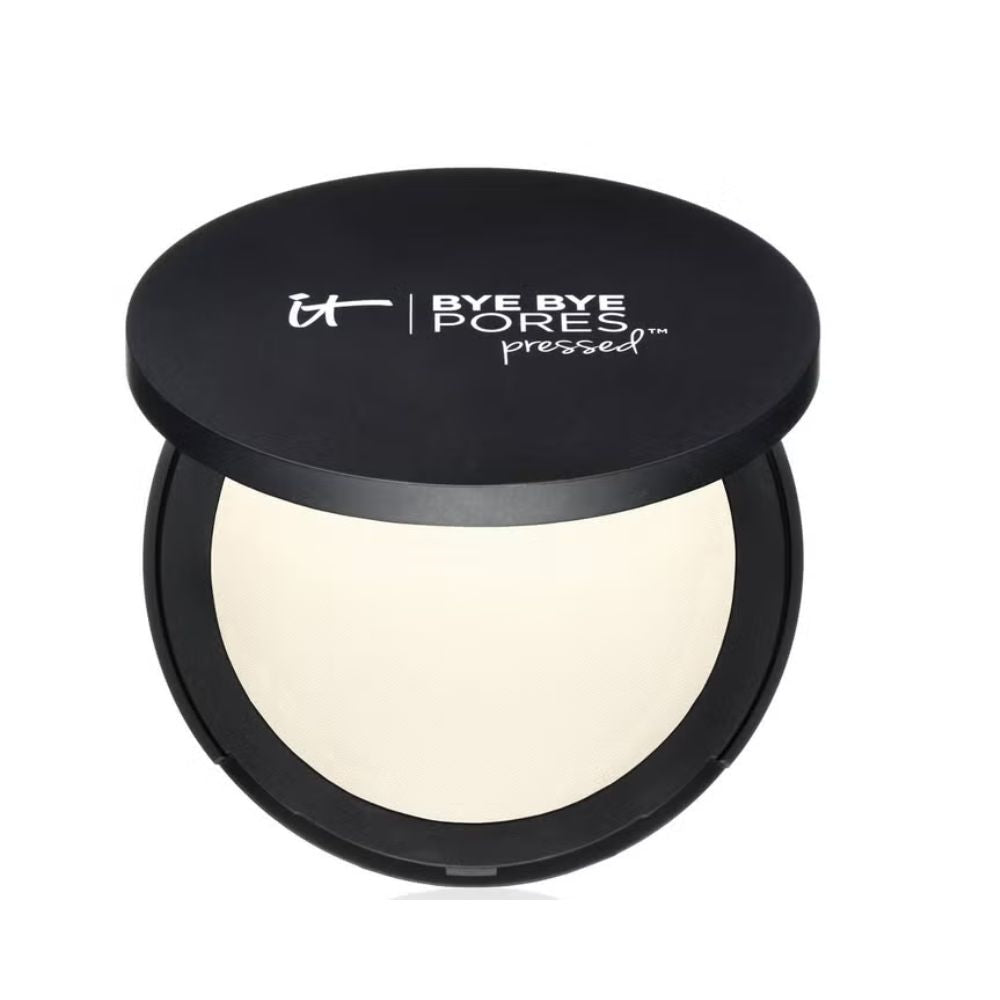بودرة مضغوطة شفافة مزدوجة من IT COSMETICS Bye Bye Pores - شفافة