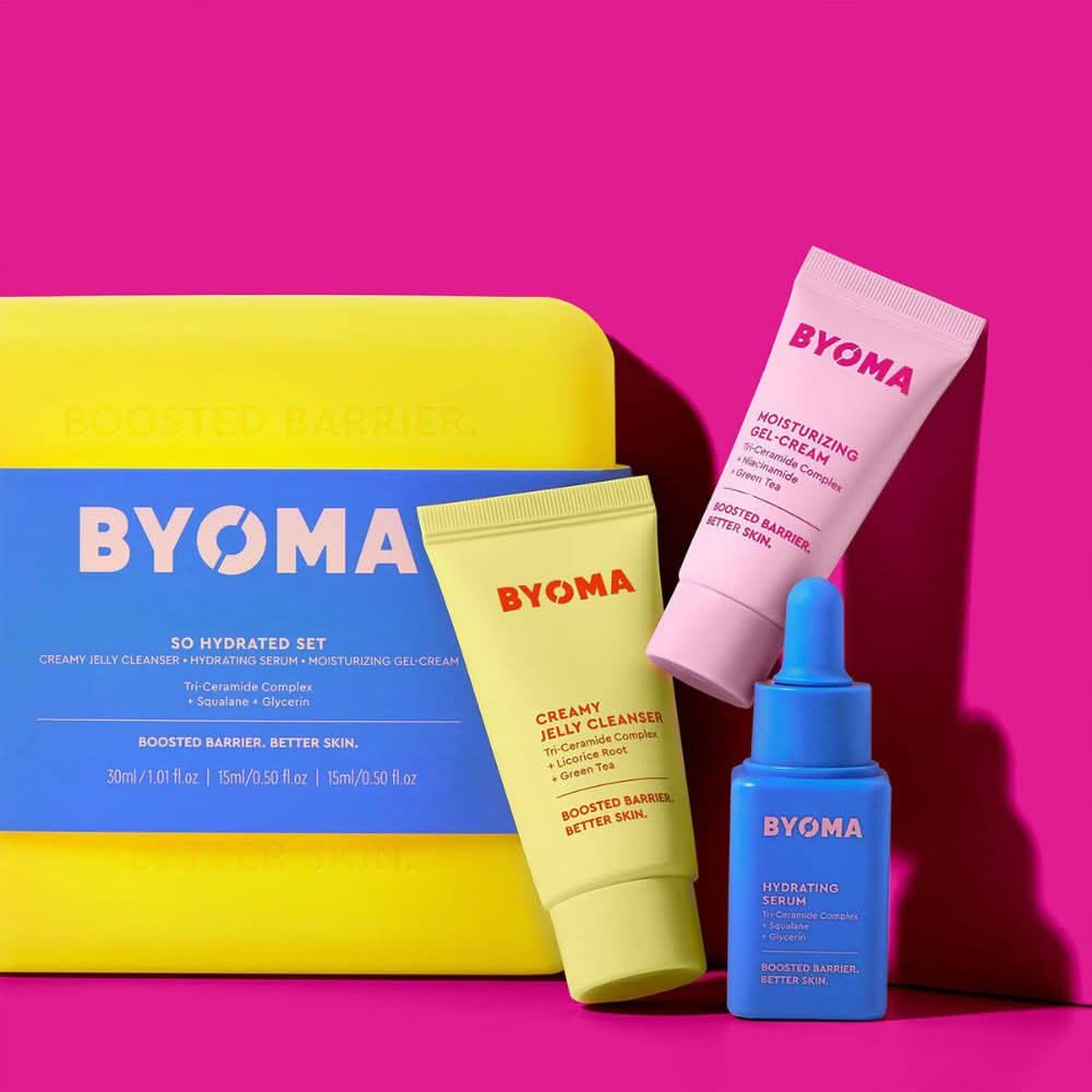 مجموعة BYOMA المرطبة للمبتدئين