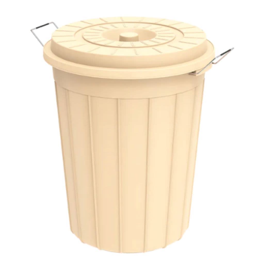 Cosmoplast Round Plastic Drums with Lid 100L