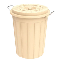 Cosmoplast Round Plastic Drums with Lid 100L