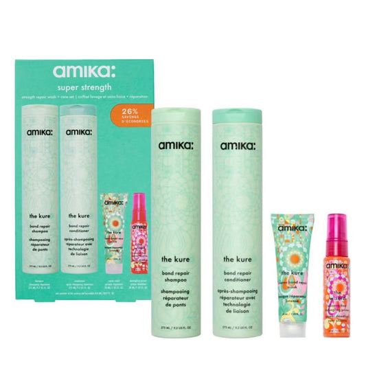 Amika Super Strength Wash and Care Set