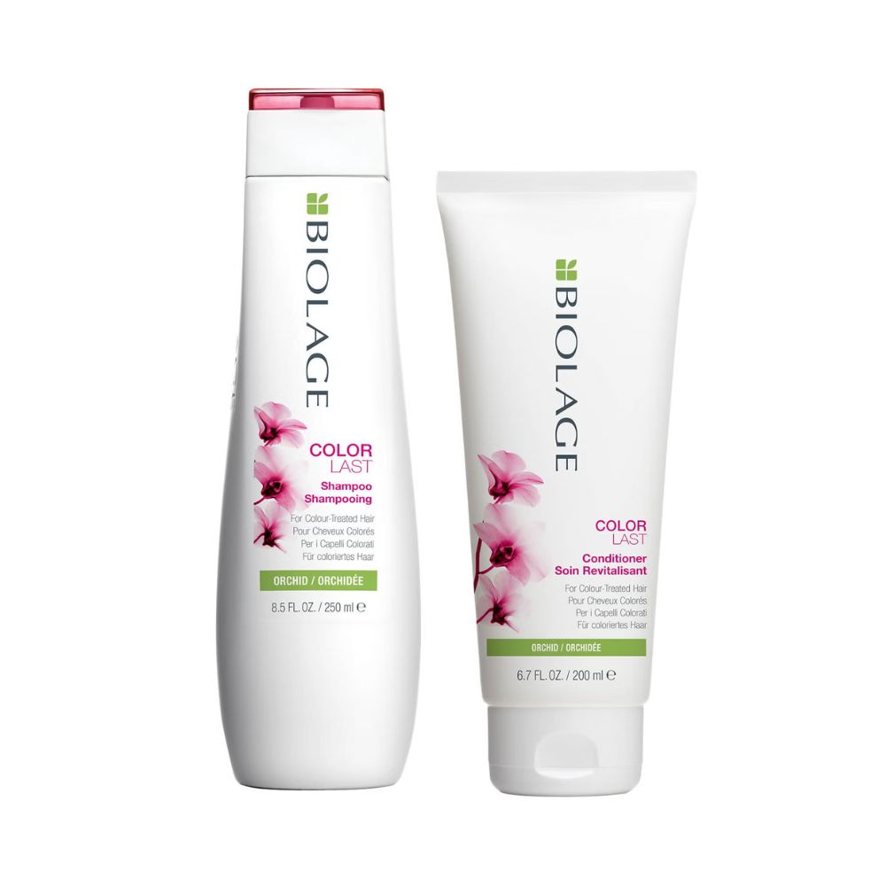 Biolage ColorLast Colour Protecting Shampoo (250ml) and Conditioner (200ml) Duo Set for Coloured Hair