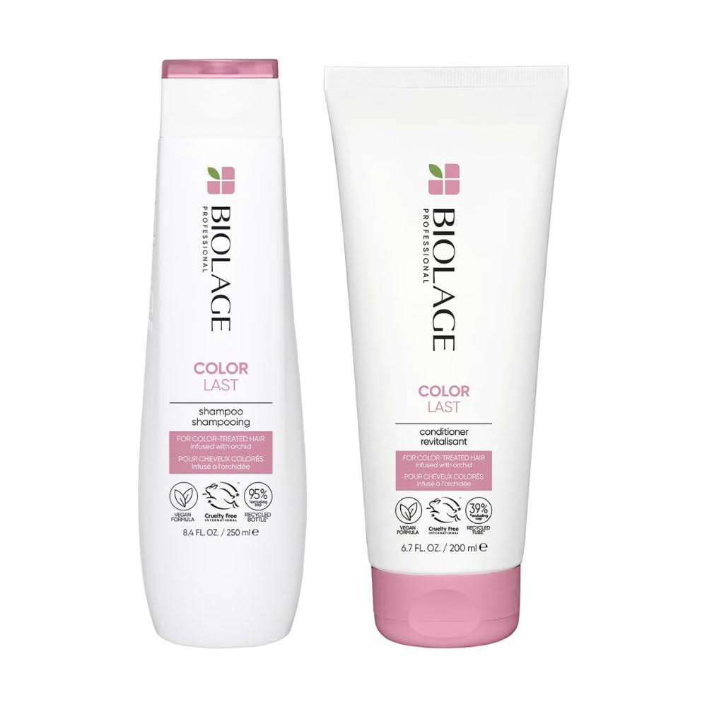 Biolage ColorLast Coloured Hair Shampoo and Conditioner For Coloured Hair