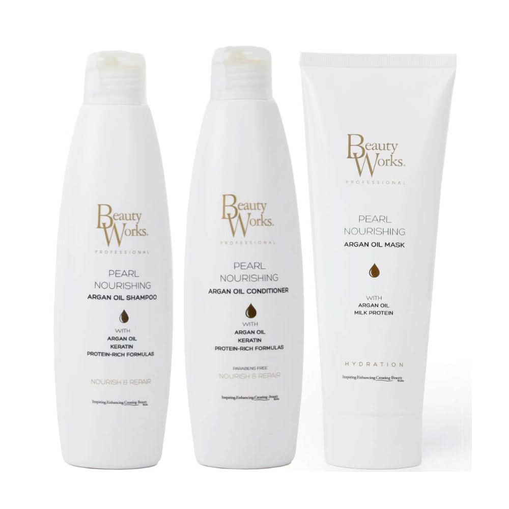 Beauty Works Pearl Nourishing Smoothing Trio