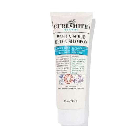 Curlsmith Wash & Scrub Detox Shampoo 237ml