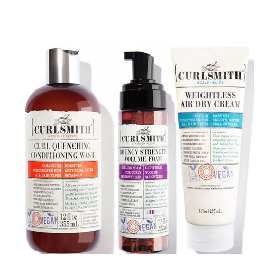 Curlsmith Weightless Moisture and Volume Bunle