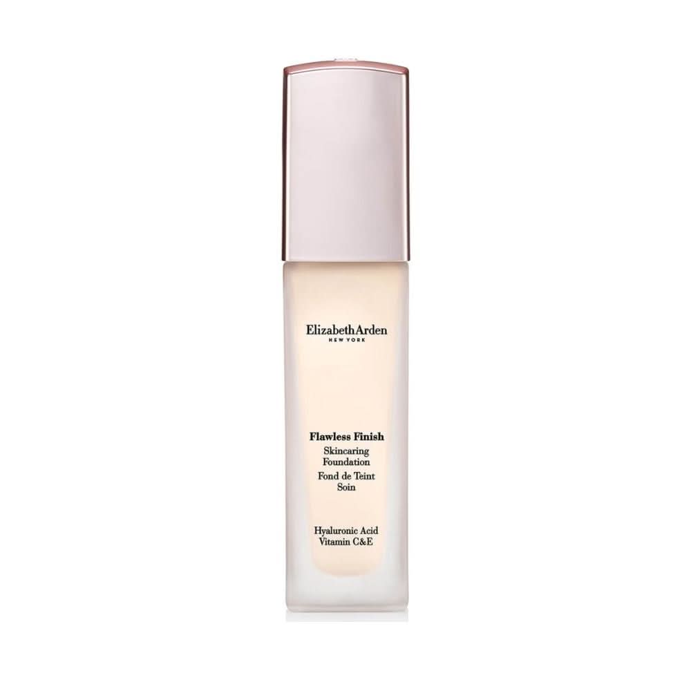 Elizabeth Arden Flawless Finish Skincaring Foundation with Hyaluronic Acid, Vitamin C & E 30ml (Various Shades)