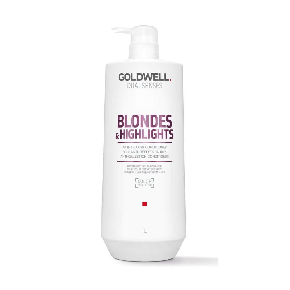 Goldwell Dualsenses Blonde and Highlights Anti-Yellow Conditioner 1000ml
