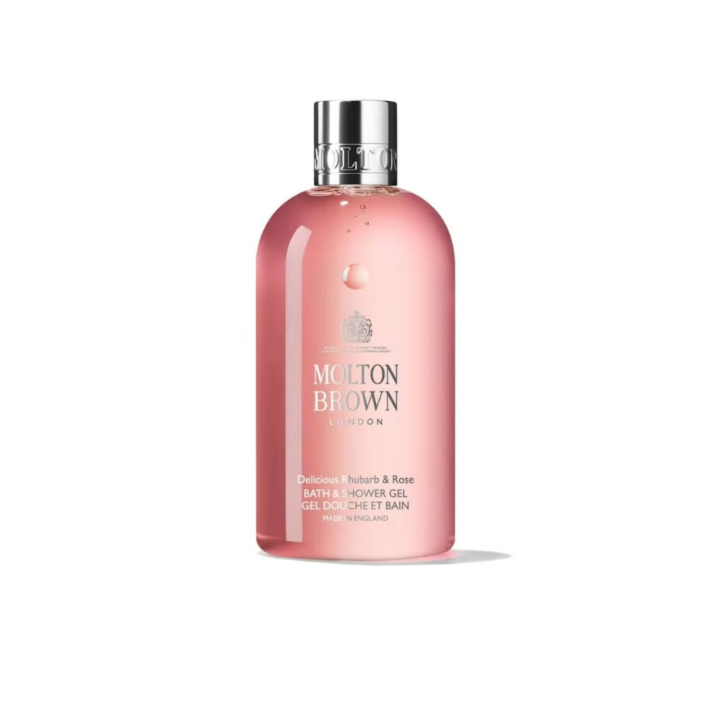 Molton Brown Delicious Rhubarb and Rose Bath and Shower Gel 300ml
