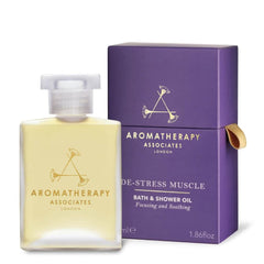 زيت الاستحمام والتدليك لتخفيف التوتر العضلي من شركة Aromatherapy Associates (55 مل)
