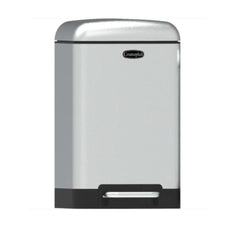 Cosmoplast Lumina Steel Waste Bin with Pedal 30L