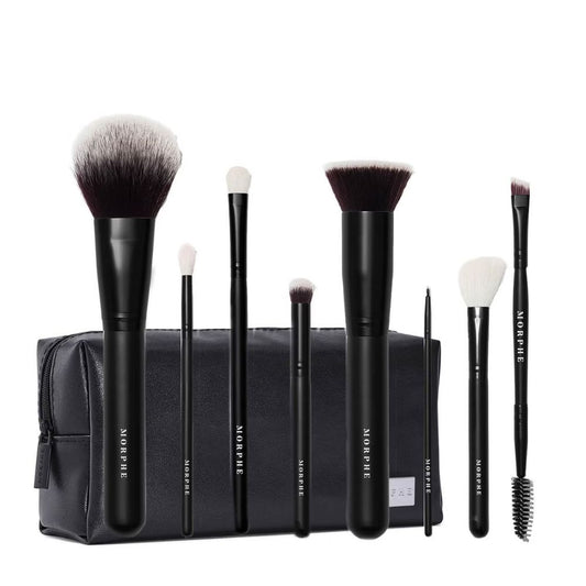Morphe Get Things Started 8 Piece Brush Collection and Bag