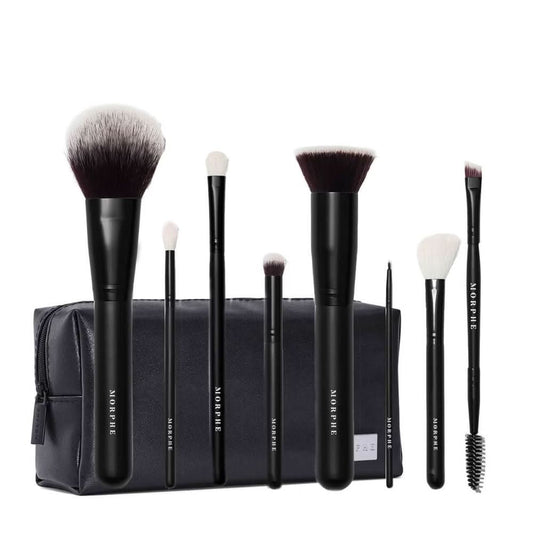 Morphe Get Things Started 8 Piece Brush Collection and Bag