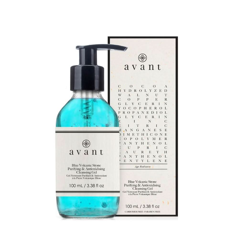 Avant Skincare Blue Volcanic Stone Purifying and Antioxydising Cleansing Gel 100ml