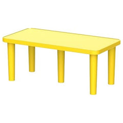 Cosmoplast Rectangle Kindergarten Table 6-seater