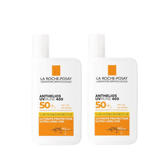 كريم واقي من الشمس La Roche-Posay Anthelios UVMune 400 Invisible Fluid SPF50+ ثنائي
