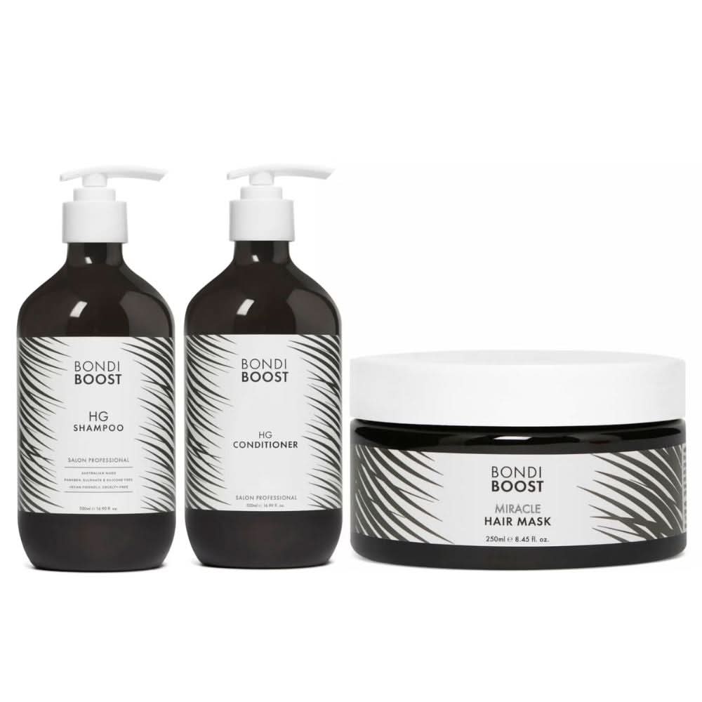 BondiBoost HG Care Plus Miracle Mask Trio
